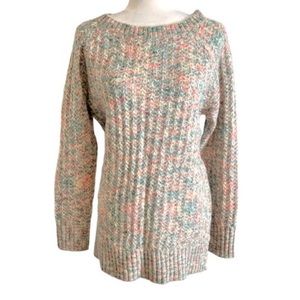 LC Lauren Conrad Rainbow Chenille Sweater